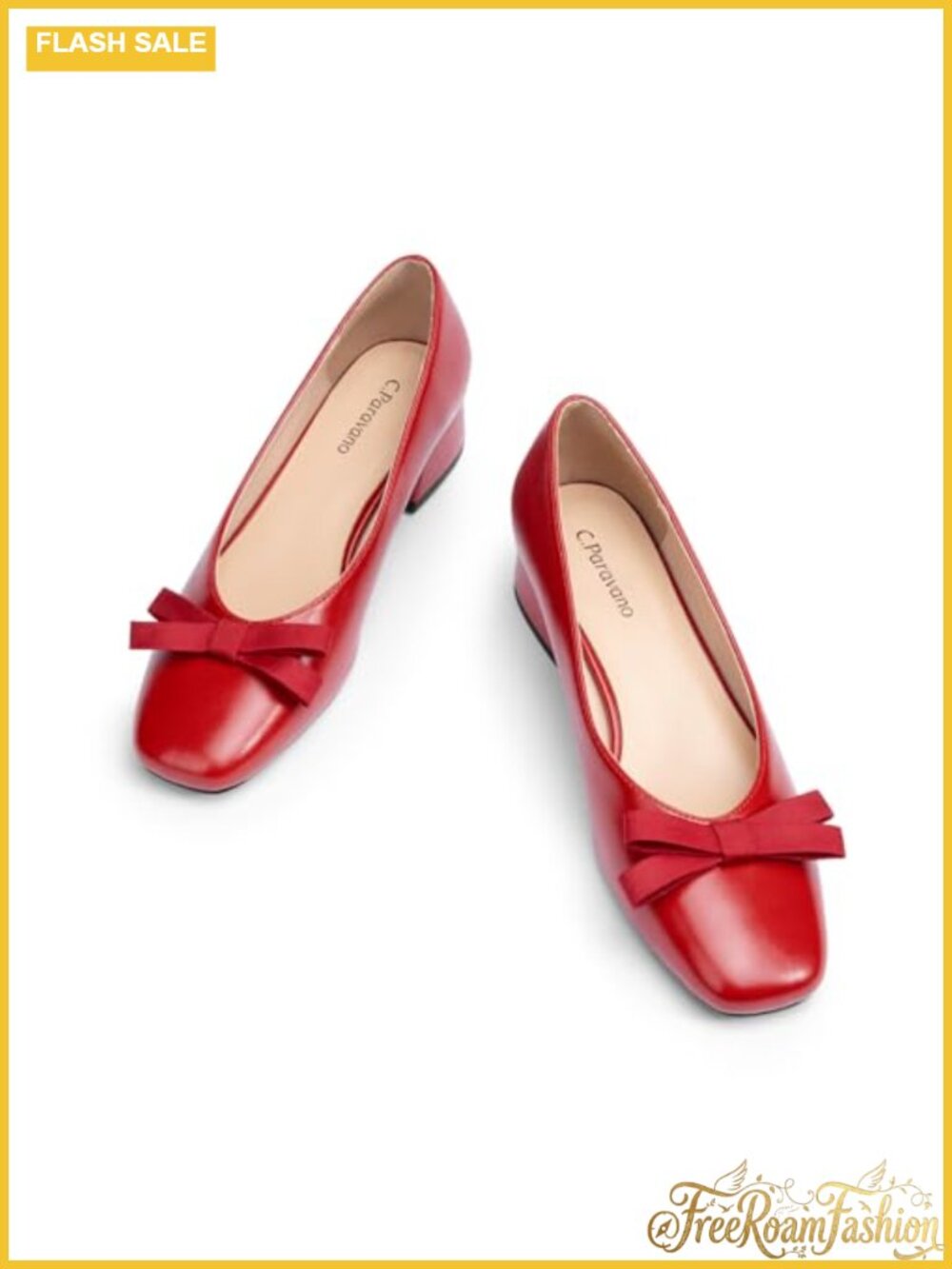 Women's Chunky Block Heel Square Toe Pumps Dressy Casual